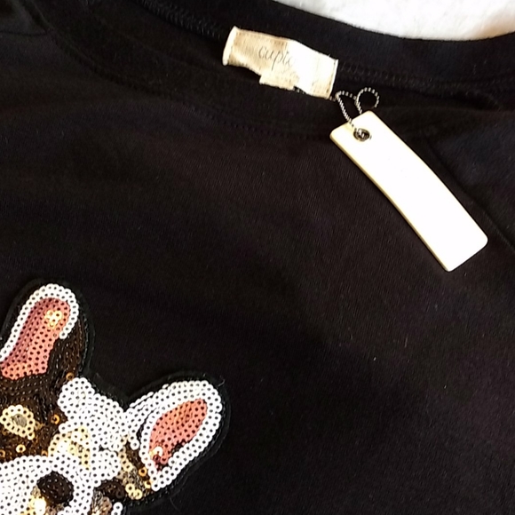 FRENCHIE jersey Size M long sleeve sweatshirt - Picture 3 of 5